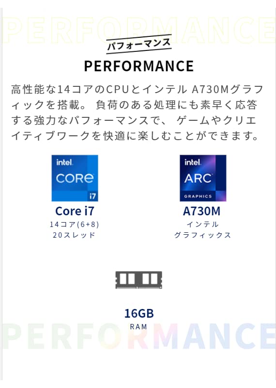 Amazon.co.jp: GALLERIA UL7C-AA2 Core i7-12700H/16GB Memory Amazon.co.jp: GALLERIA UL7C-AA2 Core i7-12700H/16GB Memory